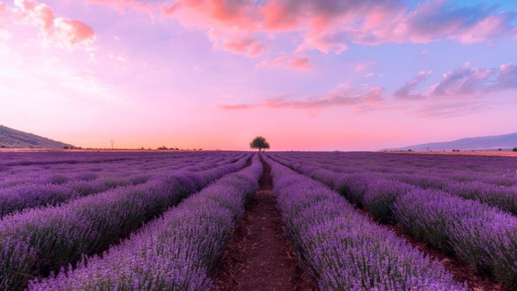 Cultivo de lavanda